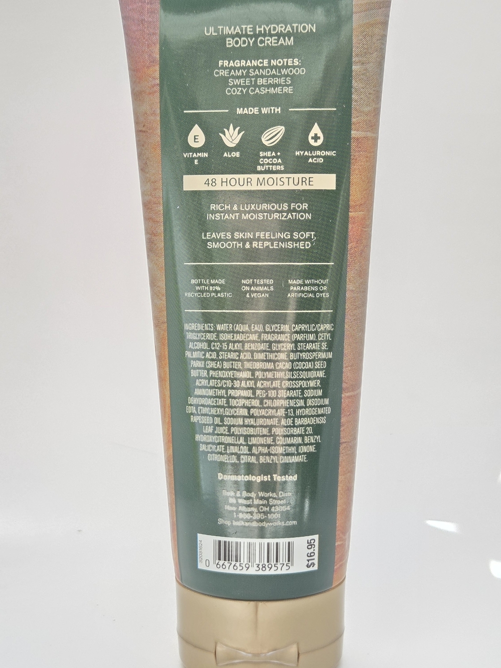 $10 When Bundled - Bath & Body Works Sunrise Woods Hydrating Body Cream - Picture 2 of 2